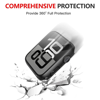 Misxi [2 Pack] Waterproof Hard 46mm(2-Pack) for Series 11/10, Matte Black