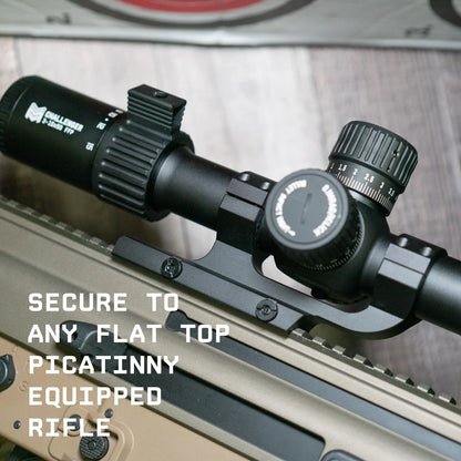 Monstrum Hypergrip Slim QD Scope Mount with Quick Detach | 30 mm Diameter