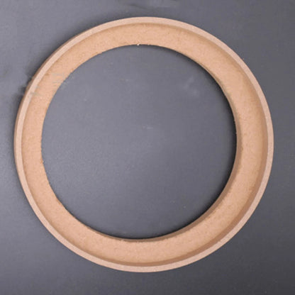 4Pcs Flush Mount 6.5" Speaker Rings MDF Car Audio Mounting Spacer Replacement