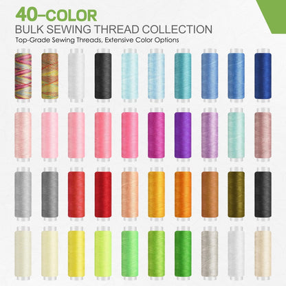 Baryfokwo Sewing Kit for Adults with Ultra Sharp Fabric Large, Colorful