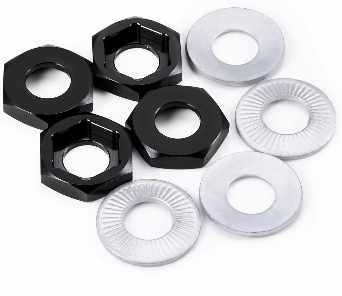 17mm to 24mm Wheel Hex Hubs Adapter for 1/8 Arrma Kraton 6s BLX EXB RC Truck...