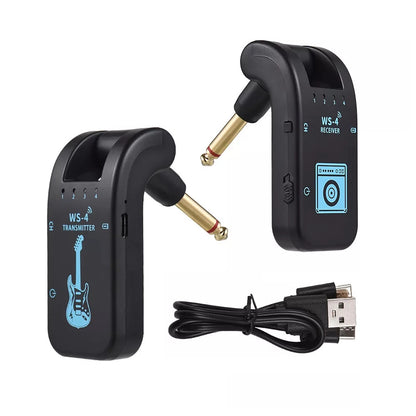 High Quality 2.4G Wireless Guitar Rechargeable Transmitter And Receiver