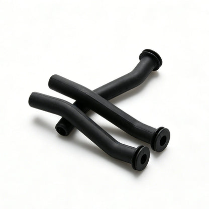 For John Deere 3 Pack 793147 Fuel Pump Vacuum Hose Replacement Black Rubber