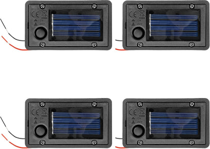 Battery Box, Solar Lantern Light Replacement Parts Top for Outdoor 4PCS