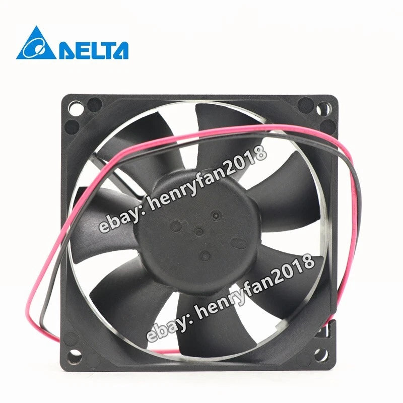 Delta Fan AFB0824VH DC 24V 0.21A  2-Wires 80*80*25MM Server / Case Cooling Fan