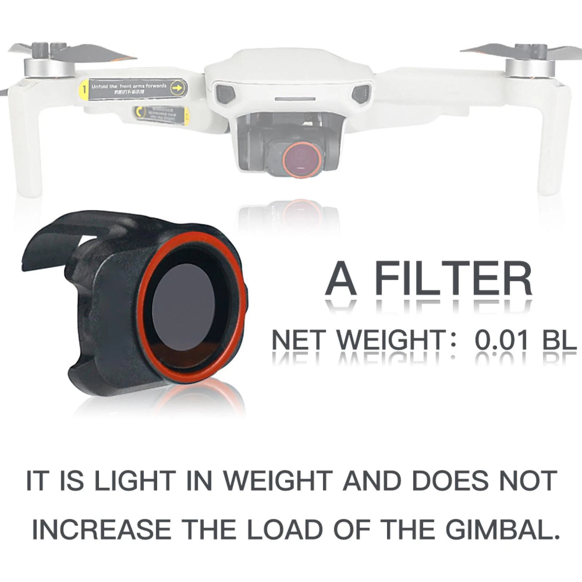 Camera CPL Lens Filter For DJI MINI SE, MINI 2, Mavic MINI Drone Repair Parts y