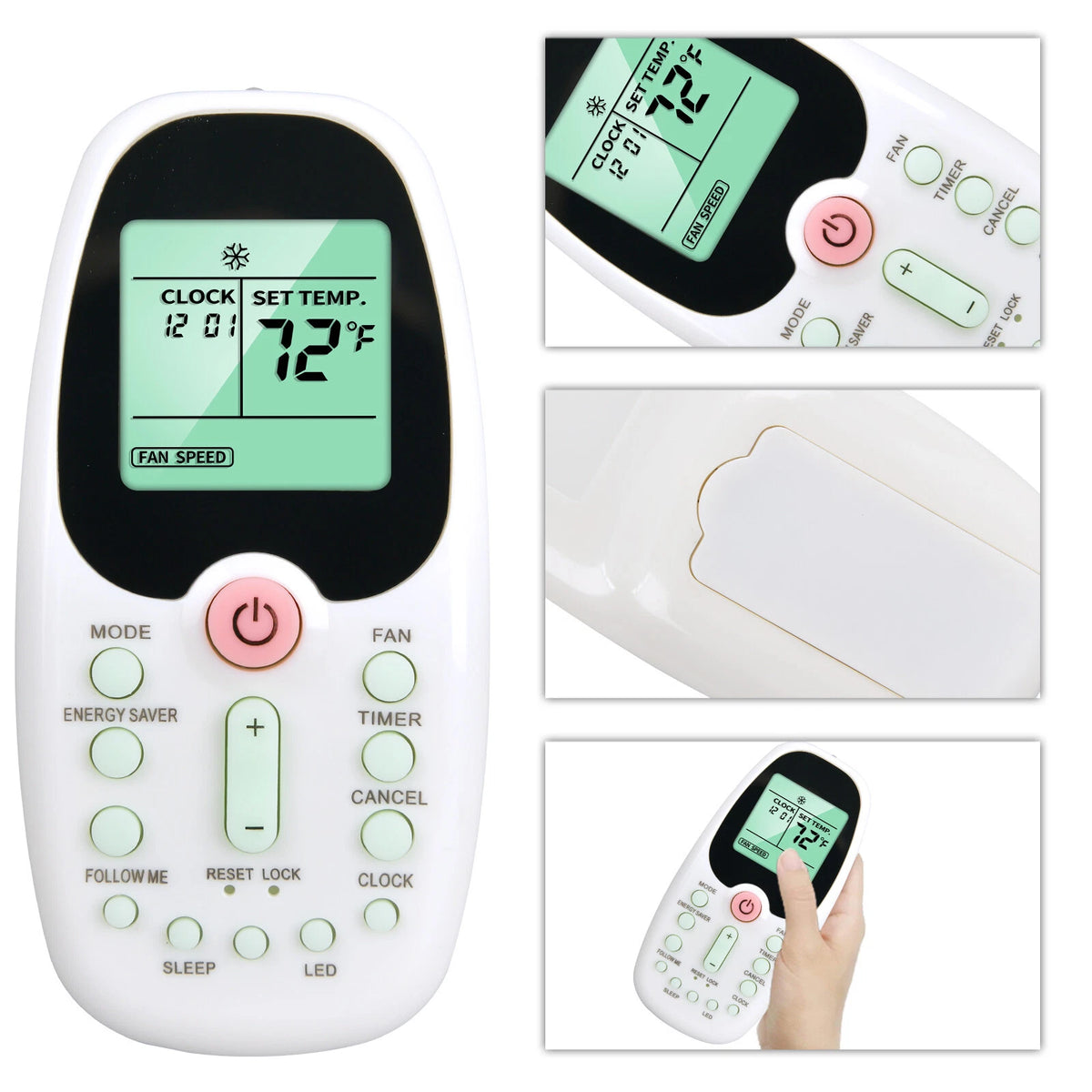 Remote Control For Arctic King / Midea / Comfort-Aire Air Conditioner R09B/BGE