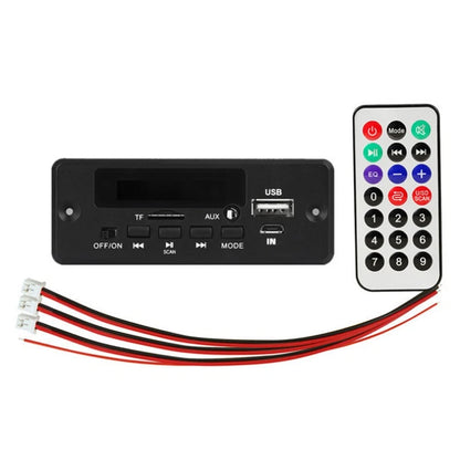 Folder Selection Playback W/ USB/TF/Bluetooth/Radio/AUX Automatic Switching w