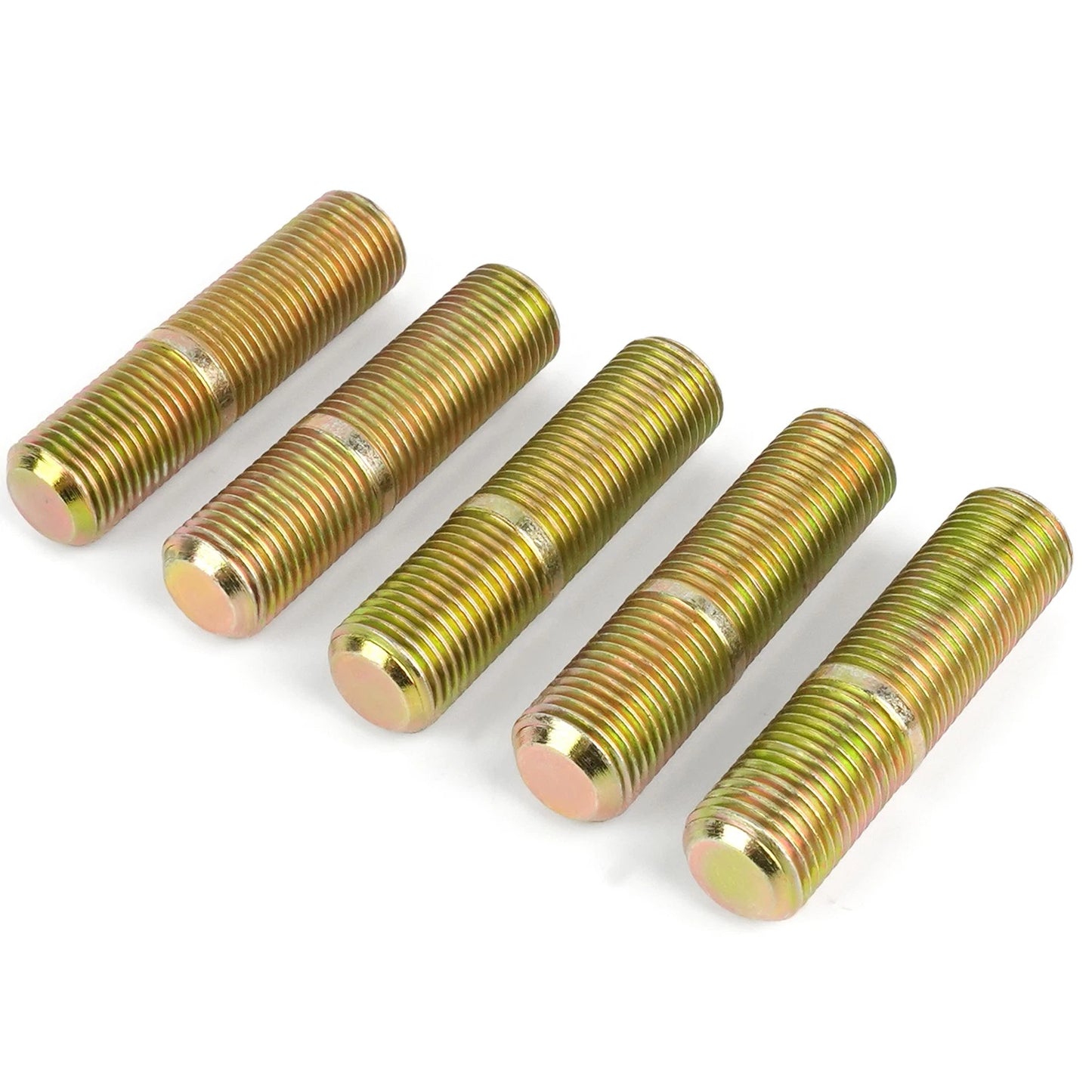 03372 Screw-In Wheel Stud Set – Fits 1/2"-20 x 2" Hubs, 5 Trailer Lug Stud