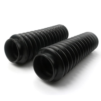 Black Universal Fork Boots  For HONDA ATC 250SX 1985 1986 1987