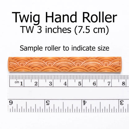 MKM Pottery Tools Wood Twig Rollers for Clay (Tw-33 Winter Tw-33 Woods