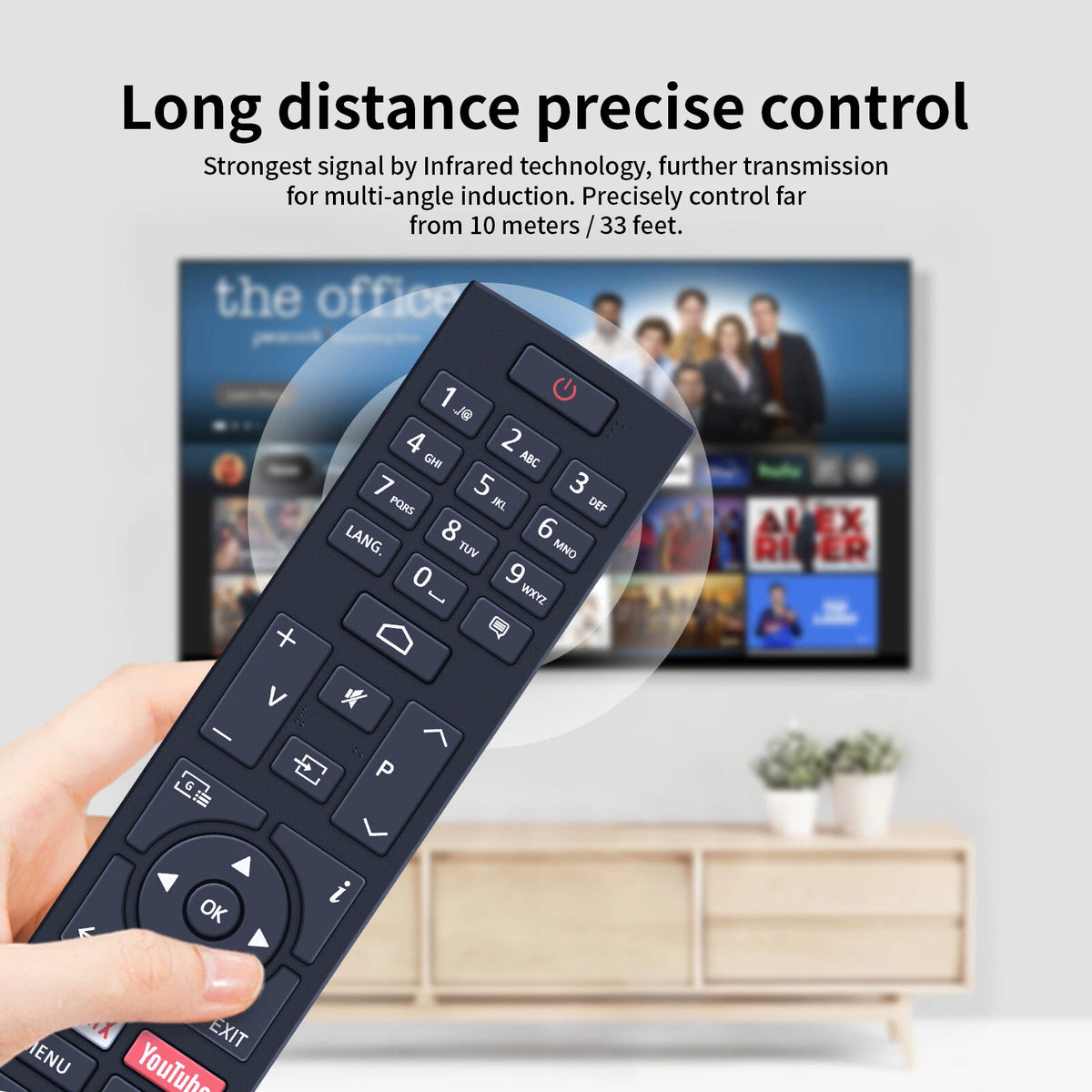 CT-8557 RC43157 Remote Control For Toshiba TV 43UA2063DA 32WA2063DAI 50UA2063DG