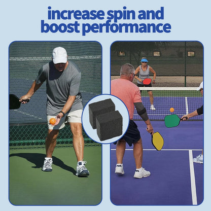 WALACT 2PCS Pickleball Paddle Eraser, Carbon Cleaner, Quick & Effective Black