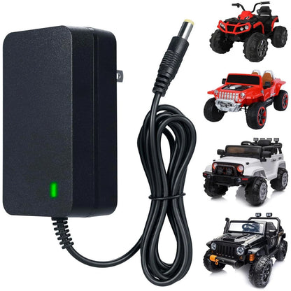 24 Volt Kids Battery Charger For Ride On Car With Charge Indicator
