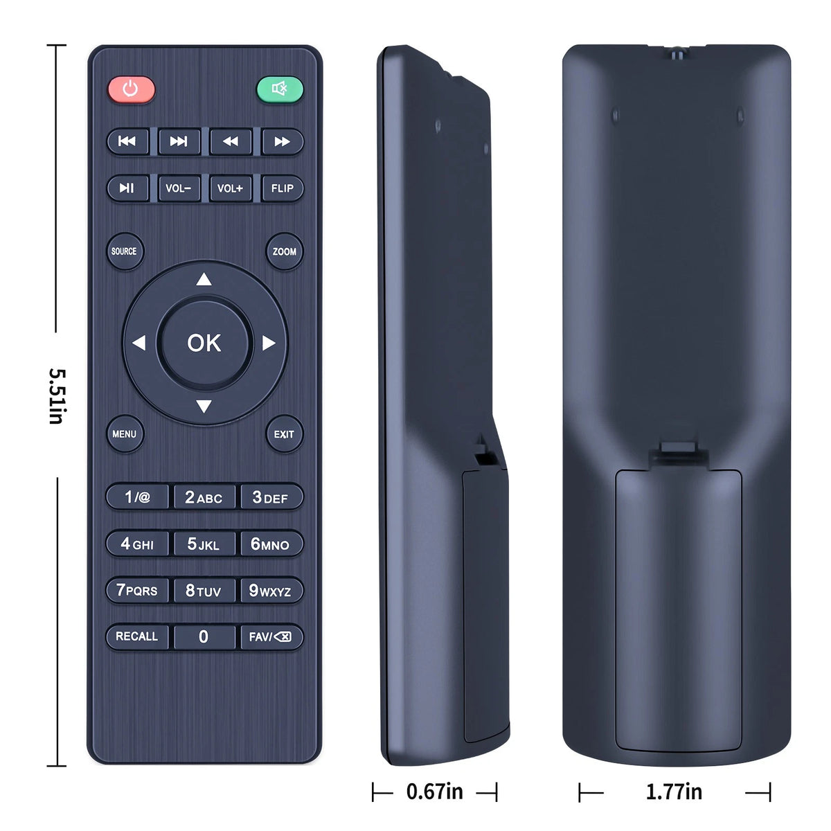 Projector Remote Control For RCA RPJ136 RPJ119 RPJ140 RPJ107 RPJ107 RPJ104
