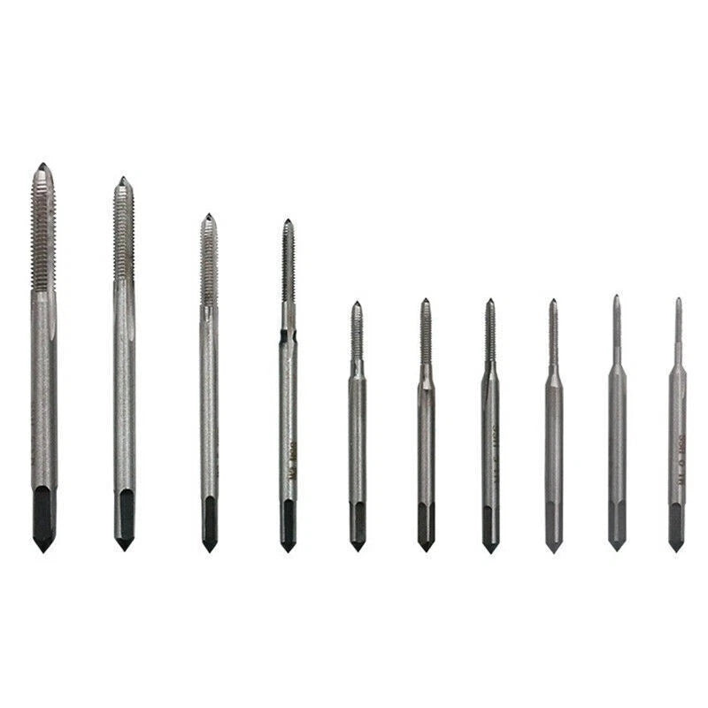 High Speed Metric Straight Spiral Flute Coarse Thread Watches Micro Taps Kit