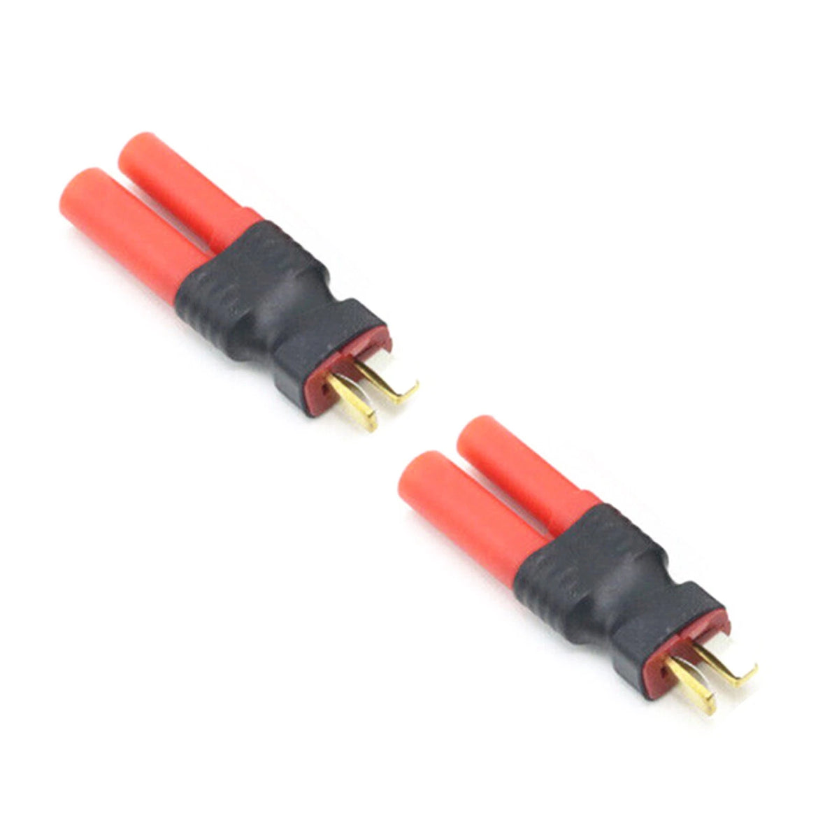 2Pcs Plastic+Metal T Male to HXT4.0 Adapter Connector For Drone/Car/Boat