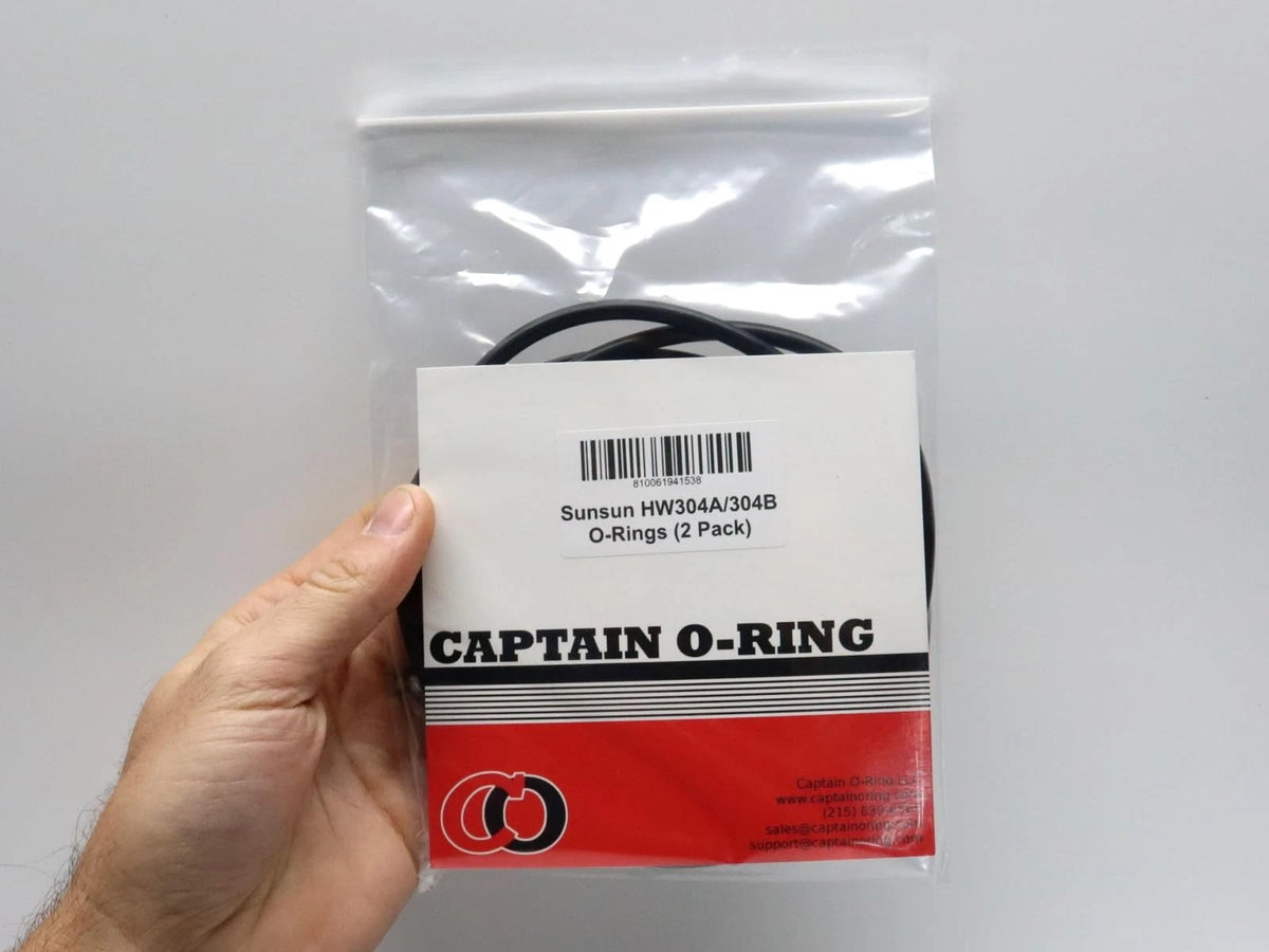 Captain O-Ring – Replacement Seal Oring for SunSun HW304A, Black (Rubber)