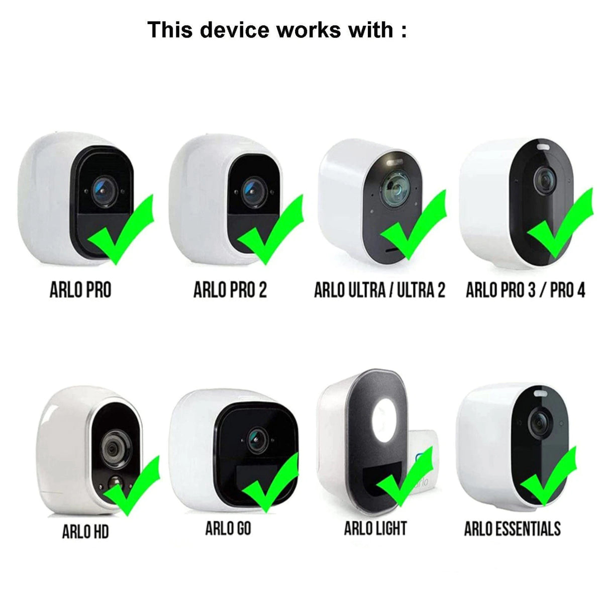 3Pcs Security Wall Holder Mount Kits For Arlo/For Arlo Pro1/2 Camera Smart Home