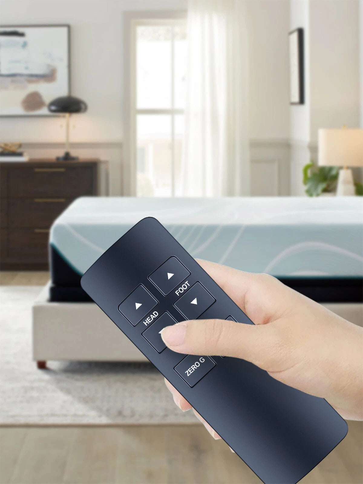 JLDK.27.10.06 RF258GA Remote Control For Beautyrest Adjustable bed