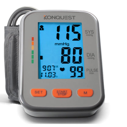 Konquest KBP-2704A Digital Blood Pressure Monitor – Automatic Large, Gray
