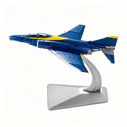 14cm Diecast Alloy 1/144 Scale US Navy F-4 Phantom II Fighter Desk Model