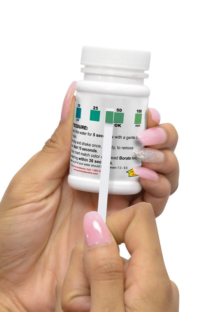 Pool Check Borate Test Strips for Pools & Spas – 50 Count | Made in USA |...