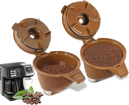 2-Pack Single Serve Ground coffee Brew Basket for Hamiltion FlexBrew Coffee...