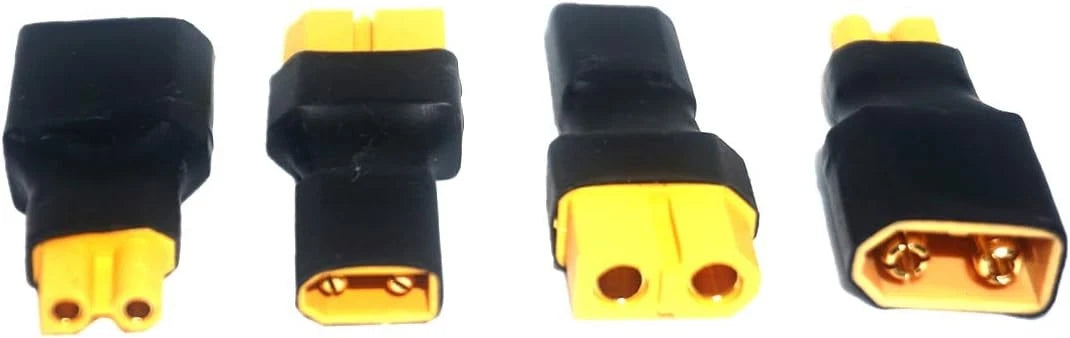 2Pair ShareGoo RC XT30 to XT60 Plug Female Male Adapter Connector for Black