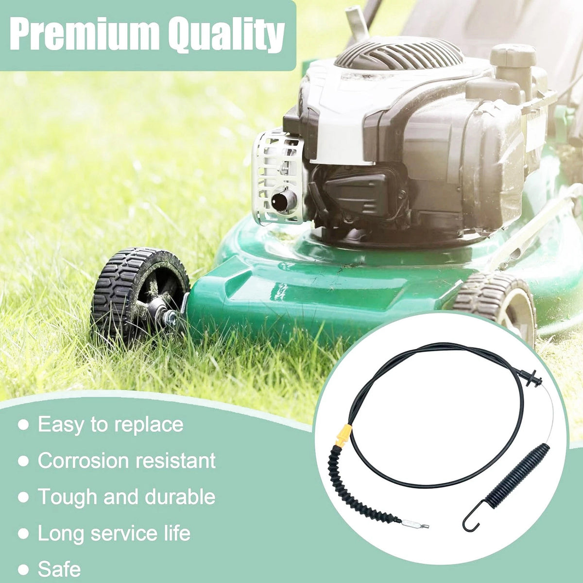 Lawn Mower Deck Engagement Cable 746-04173A For MTD LT3800 LT4200 Models