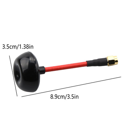 Lightweight 5.8GHz Circular Polarized SpiroNet FPV Antenna RP-SMA Antenna