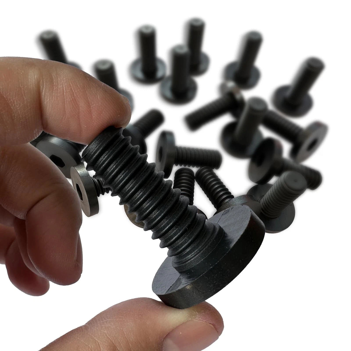 20 PCS Long Bolts Compatible with Suncast Storage Sheds 1/4 in, Black