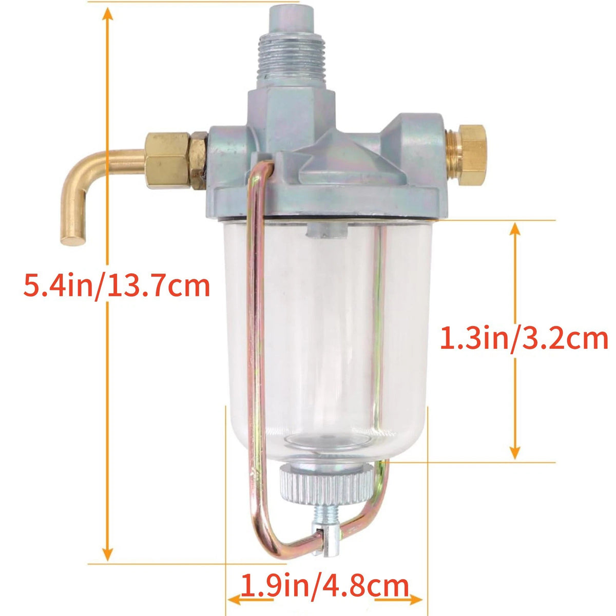 Fuel Strainer Sediment Bowl   For IH 3400A 3500A 3600A Industrial Models