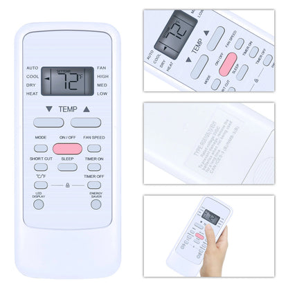 For Keystone Wall Mounted Air Conditioner Remote Control RG51G5(1)/EU1