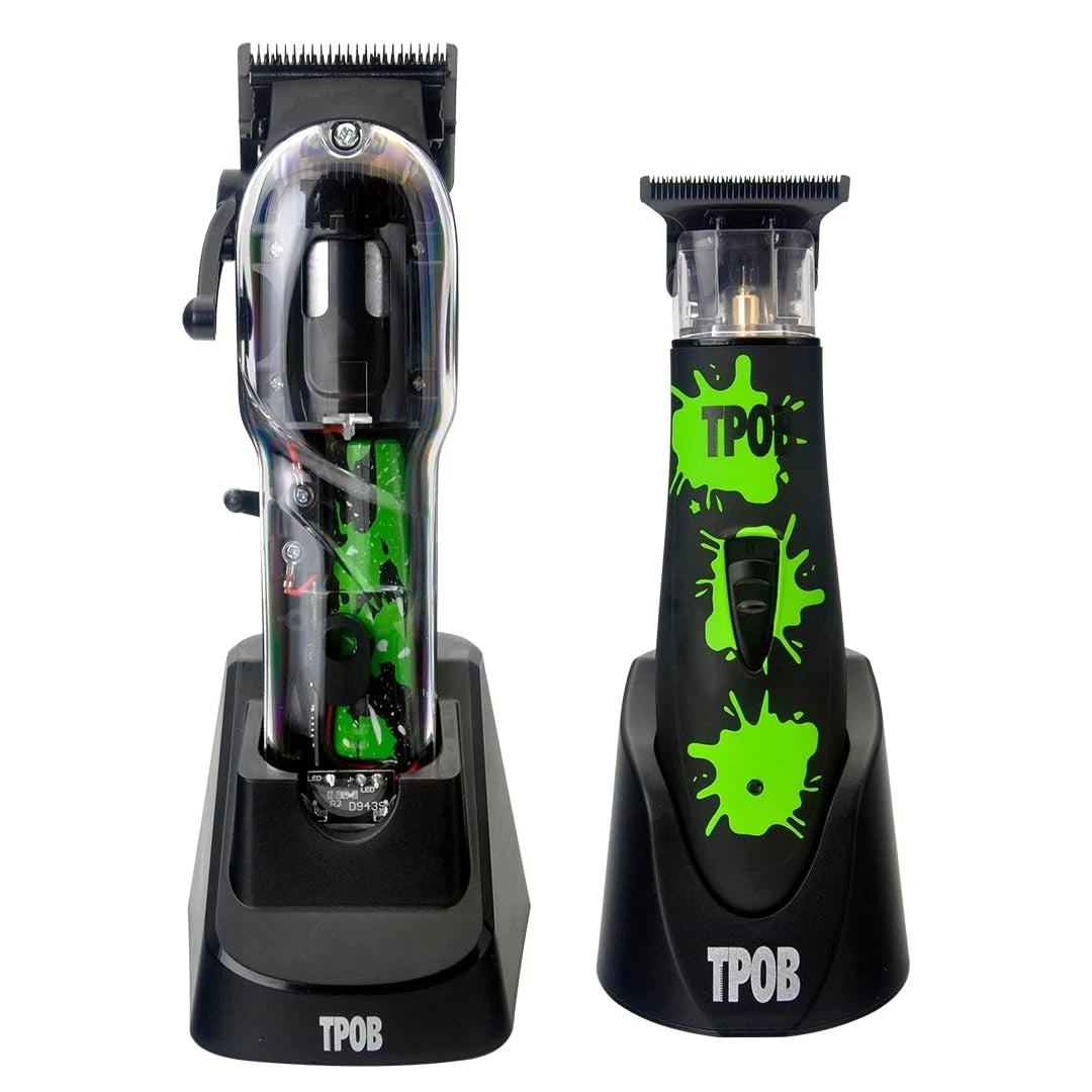 TPOB Clipper and Trimmer Box Set (Black SPLATT Pack) Black Splatt Pack