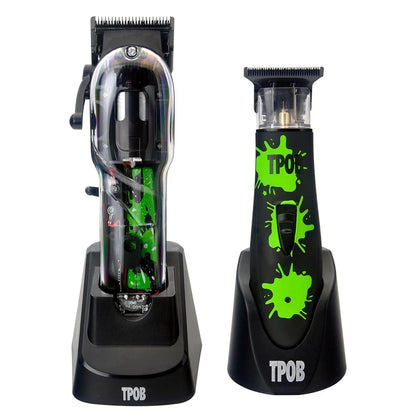 TPOB Clipper and Trimmer Box Set (Black SPLATT Pack) Black Splatt Pack