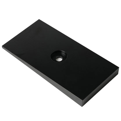 Steel Leaf Spring Shims 800061 2.5" Wide 4°Degree Black- Set of 2