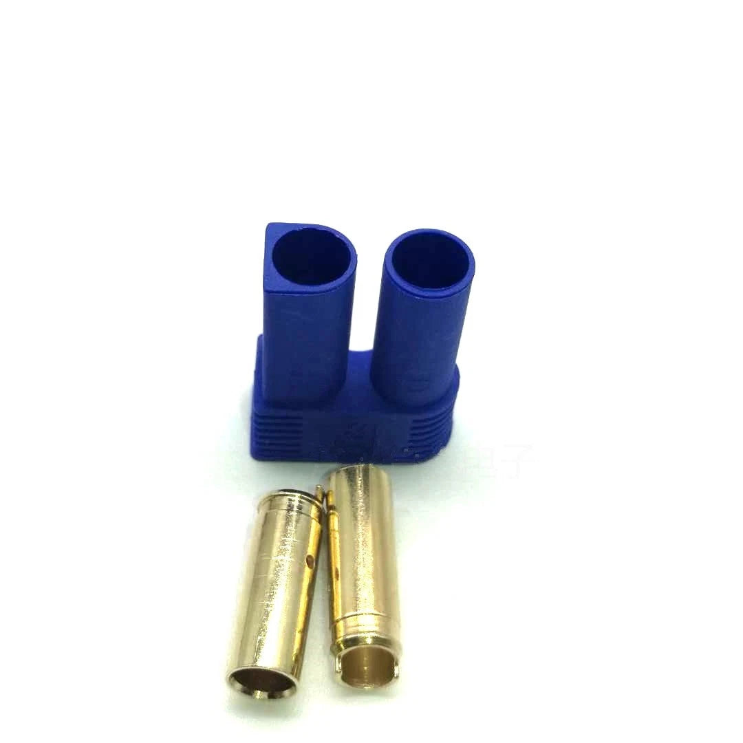 10 Sets EC5 Device Connector Plug for RC Car Plane Helicopter Battery Lipo Blue