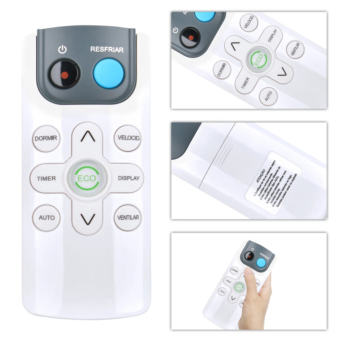 Replacement Remote Control For Philco PAJ12FH Air Conditioner