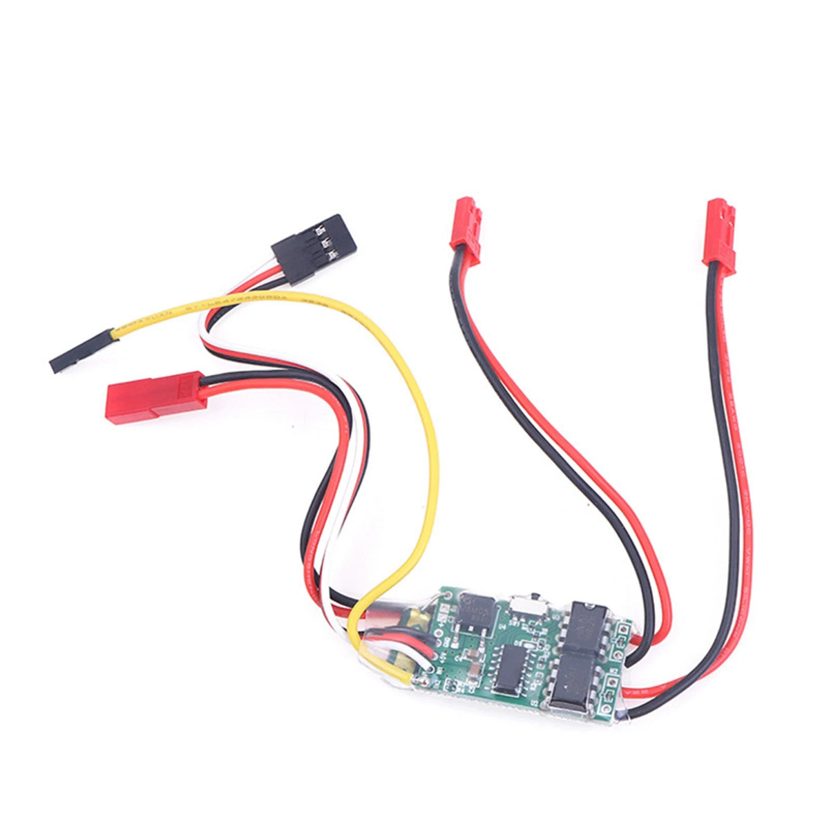 1PC 5A Brushed ESC Two-way 2S/3S Lipo Speed Controller for RC Boat Tank Crawler