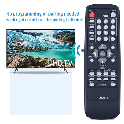 RC00013 Replacement Remote Control For ViewSonic LCD TV N2750W
