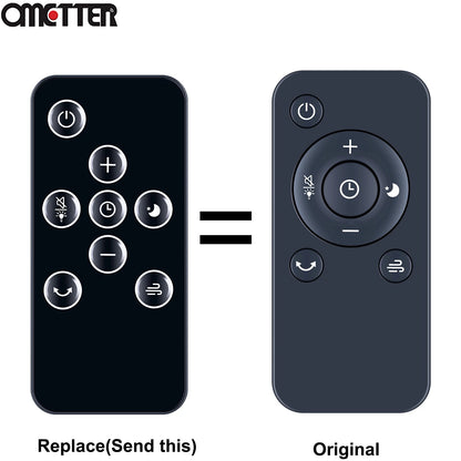 Replacement Remote Control For DR.PREPARE Tower Fan DCCF10