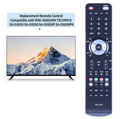 RAK-SA901MH Replacement Remote Control For Technics Audio
