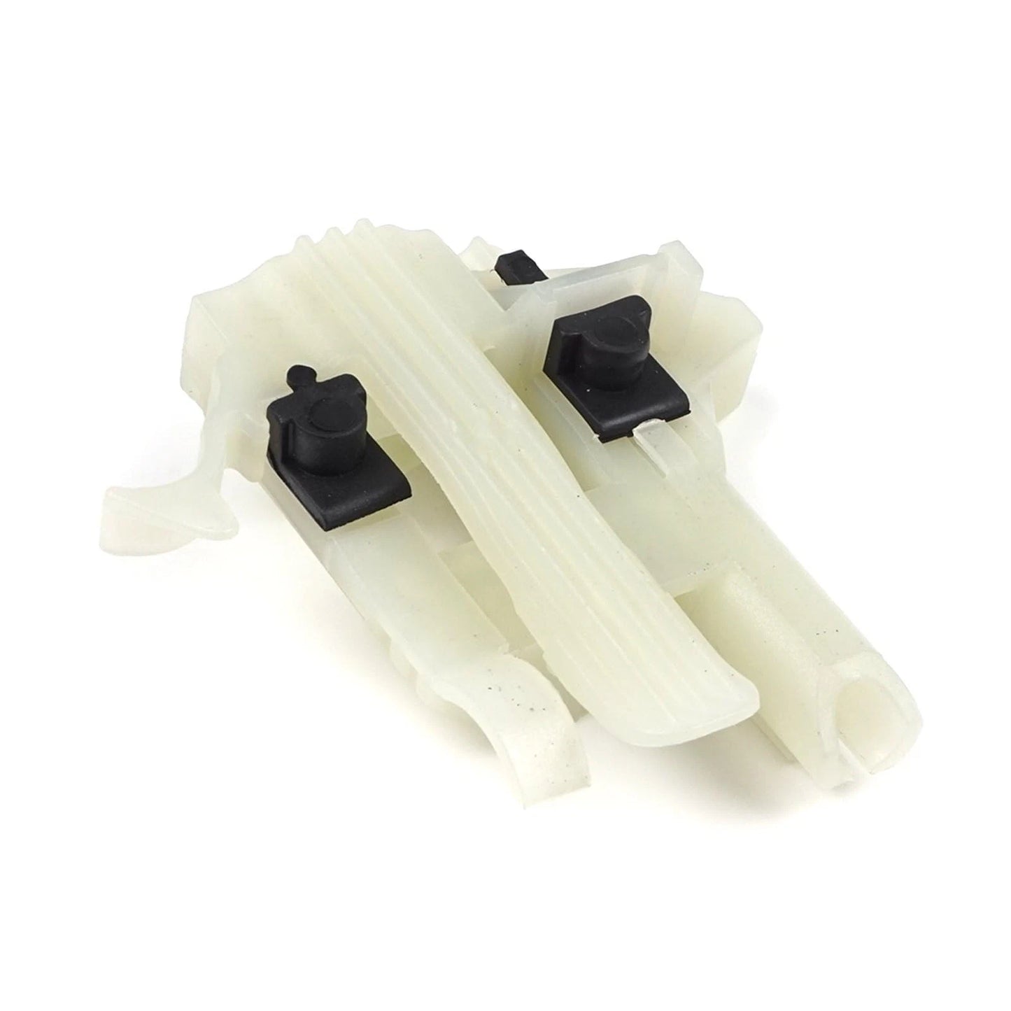 Window Regulator Repair Clips Front Left Door White with Machined Finish