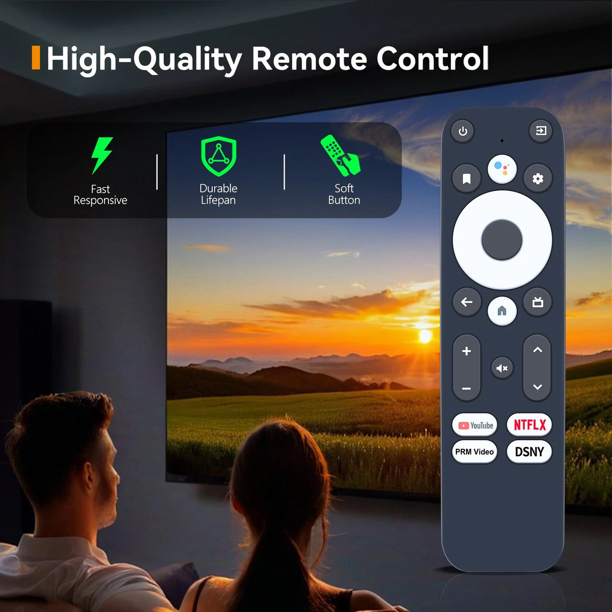 R-C-OHS-C008 Bluetooth Voice Remote Control For Homatics Stick HD