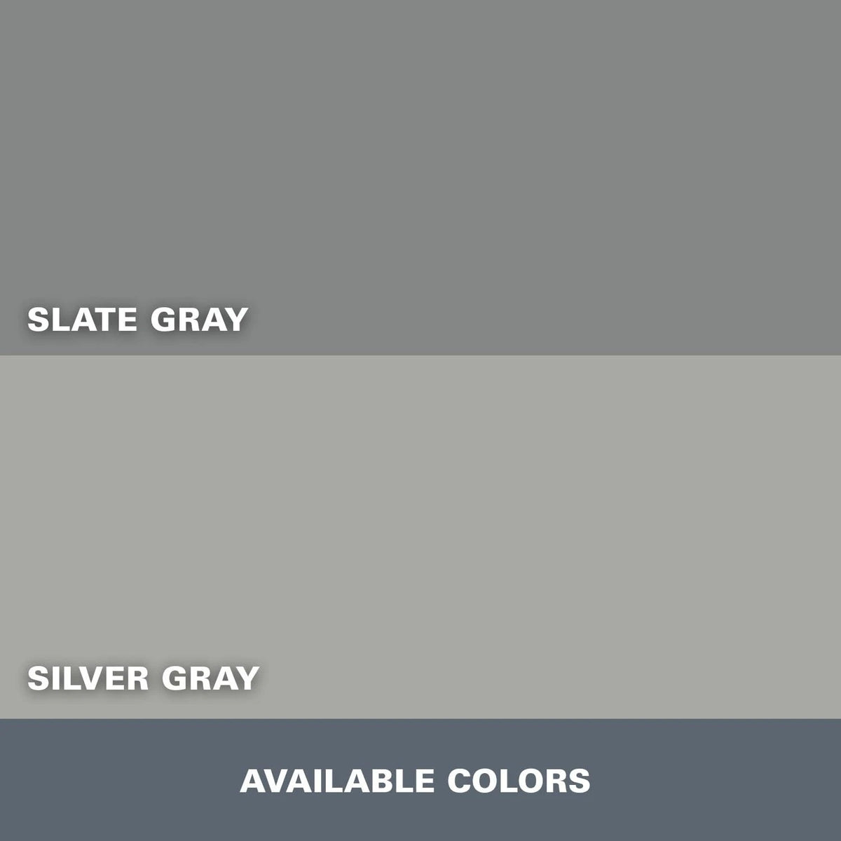 KILZ 1-Part Epoxy Acrylic Concrete & 128 Fl Oz (Pack of 1), Silver Gray