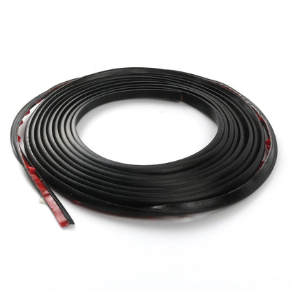 Front/Rear Lip Spoiler Rubber Molding Strip Trim Black Tape 08F03-SHJ-1100D