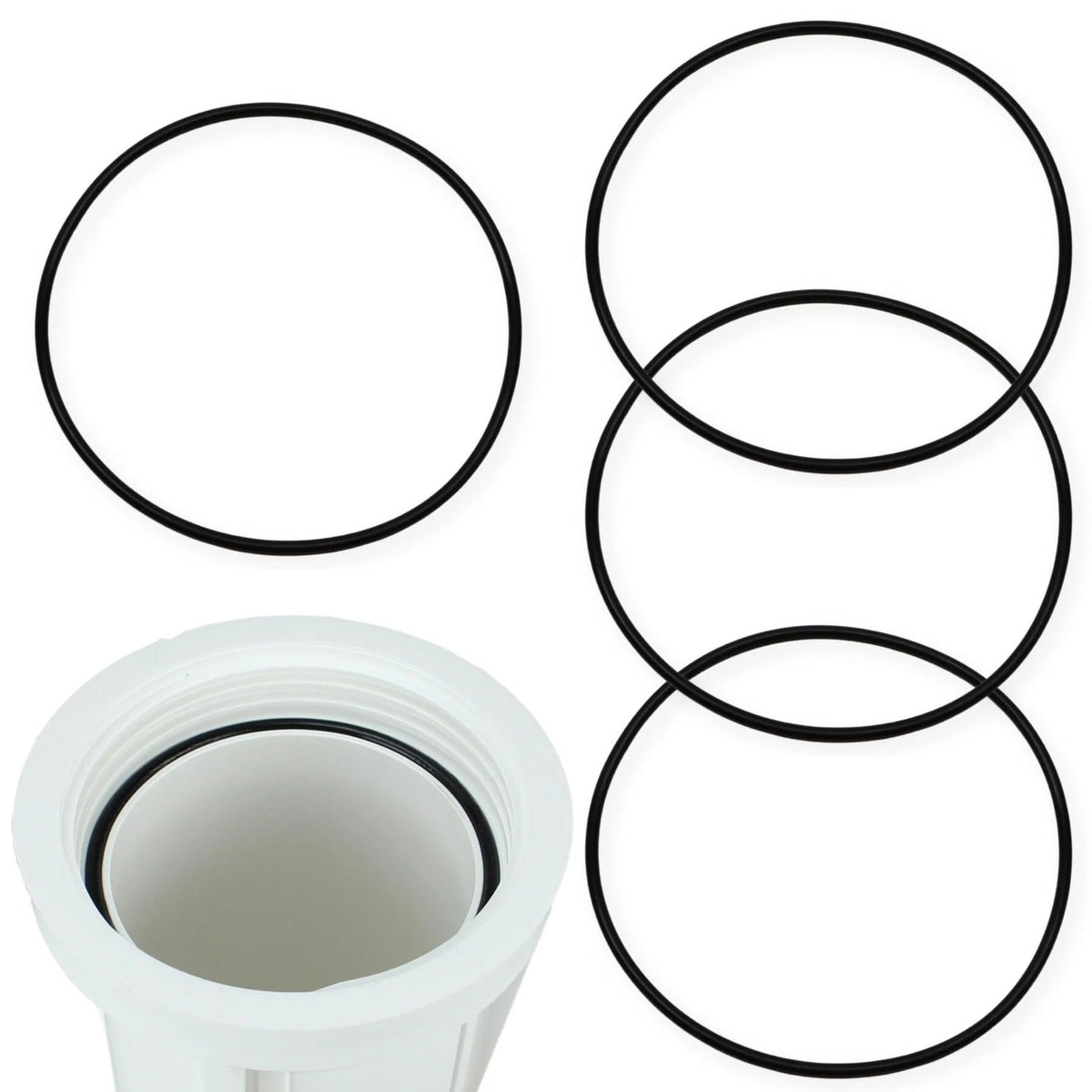 Captain O-Ring – Replacement 3.5” O-Rings for APEC Essence, Black (rubber)