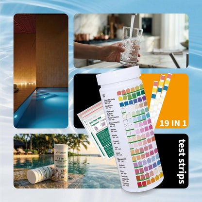 19 in 1 Drinking Water Test Strips, ASSURETST Quality Kit for Tap...