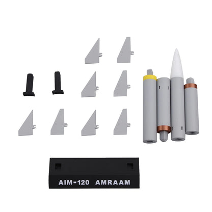 48cm PLA Plastic 1/8 Scale United States AIM-120 AMRAAM Missile Display Model